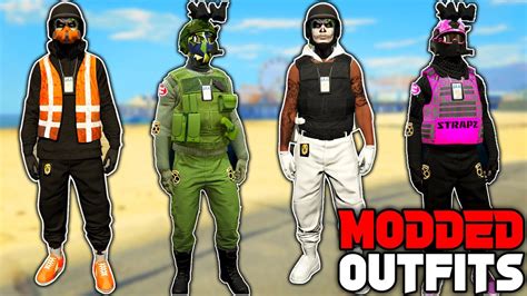 GTA 5 ONLINE How To Get Multiple Modded Outfits No Transfer Glitch! 1. ...