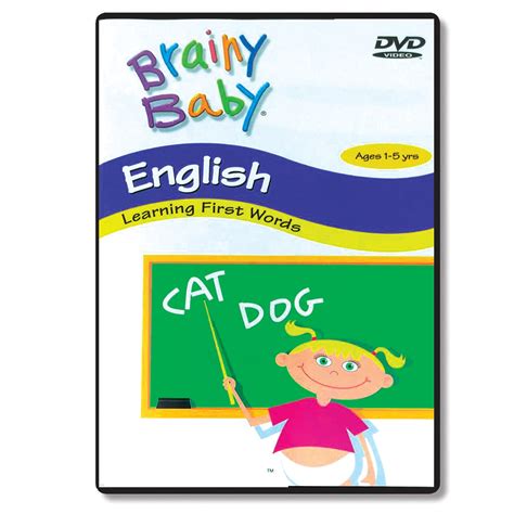 Brainy Baby English DVD | English Learning First Words – The Brainy Store