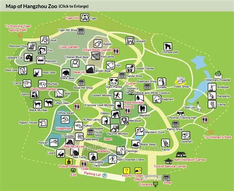 China Hangzhou Maps: Streets, Tourist Attractions