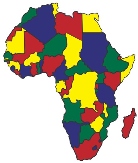 Africa Map PNG Transparent Images - PNG All