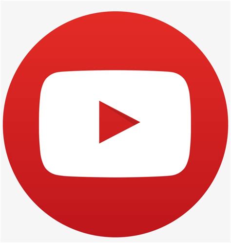 Youtube Play Button Png - Youtube Logo Round Png PNG Image ...