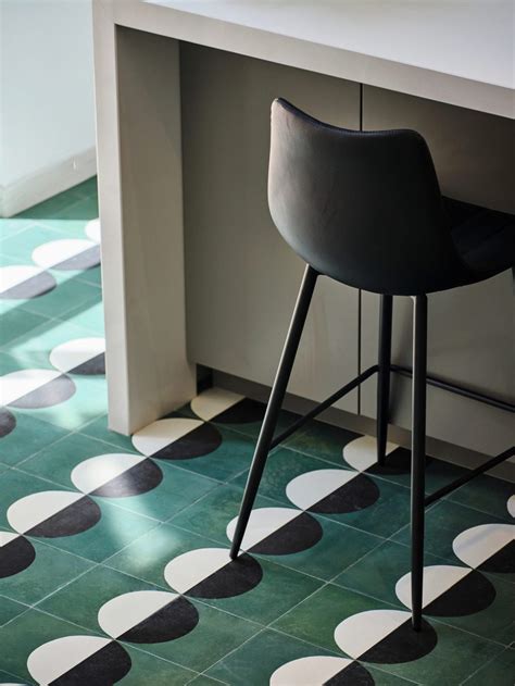 geometric floor tiles | Interior Design Ideas