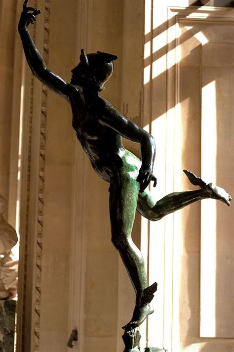 Greek God Mercury at Louvre Photograph by Carl Purcell