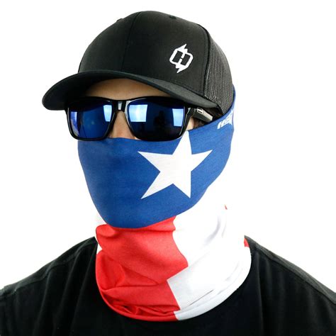 Texas State Flag Face Mask Bandana | Flag Bandanas - Hoo-rag