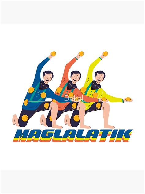 "Philippines Maglalatik Folk Dance Decal" Poster for Sale by Dekal ...