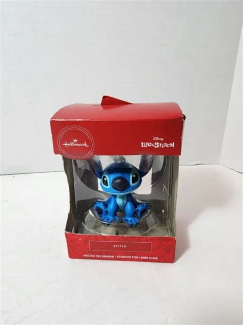 2020 STITCH HALLMARK Disney Lilo & Stitch Christmas Ornament Box Damaged $20.95 - PicClick