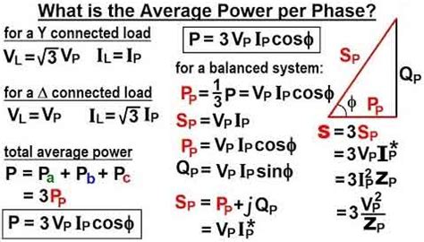 Three Phase Power Calculation