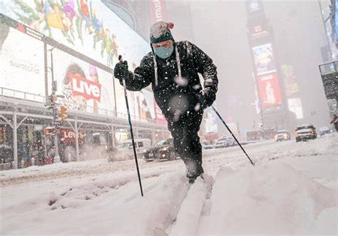 Governor declares disaster emergency as snowstorm pummels central ...