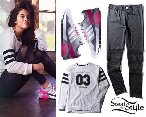 Selena Gomez: Adidas NEO Campaign Outfits | Steal Her Style