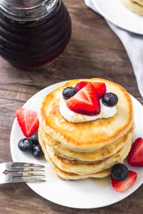 Cream Cheese Pancakes - Just so Tasty