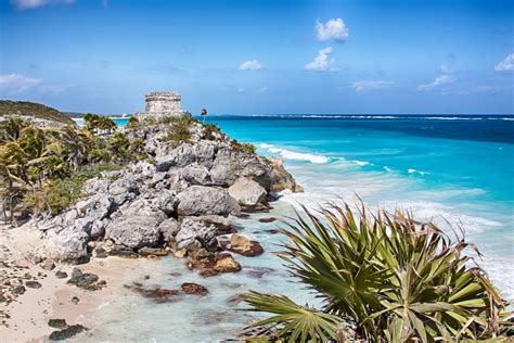 Tulum Mayan Ruins, Mexico on the Caribbean Sea - Travelways