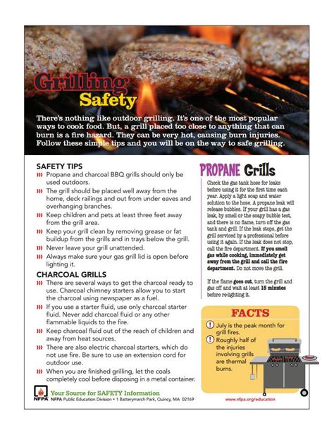 Grilling safety tips | Grilling safety, Grilling, Grilling guide