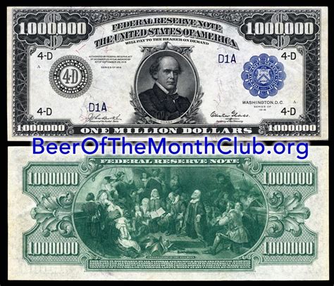 The Story of the Real The Story of the Real $1,000,000 Dollar Bill,000,000 Dollar Bill | Beer of ...