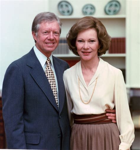 President Jimmy Carter And Rosalynn Carter In The White House. Rosalynn Was A Politically Active ...