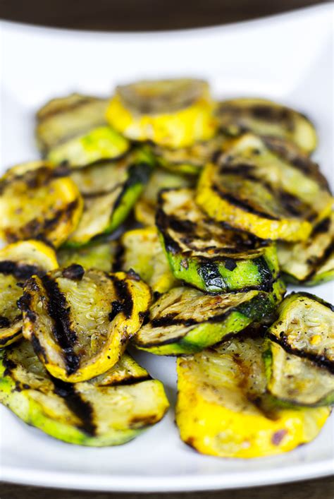 Spicy Grilled Summer Squash (paleo) - Fit Happy Free