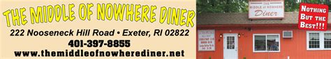 The Middle of Nowhere Diner