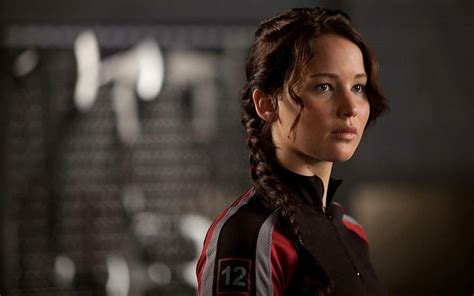 HD wallpaper: Jennifer Lawrence, brunettes, women, movies, actresses, braids, Katniss Everdeen ...