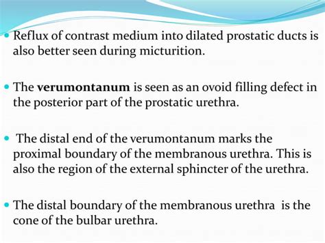 Antegrade & retrograde urethrogram