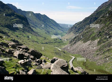 Llanberis Pass Snowdonia Stock Photo, Royalty Free Image: 4240701 - Alamy