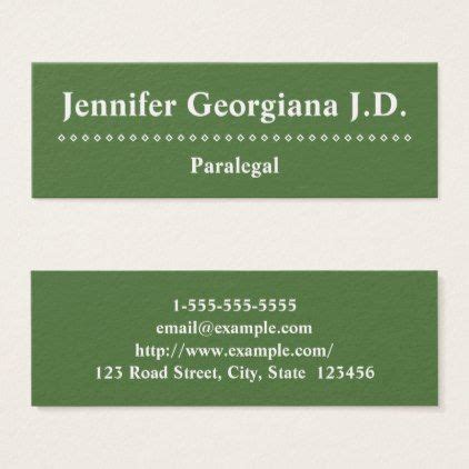 Customizable and Minimal Paralegal Business Card | Zazzle | Paralegal ...