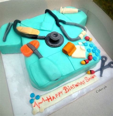 Doctor Theme Cake - CakeCentral.com