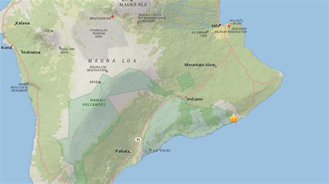 Large Earthquake Hits Hawaii, Highway 130 Closed