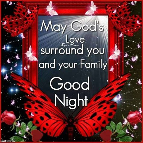 May God's Love Surround You And Your Family, Good Night Pictures, Photos, and Images for ...