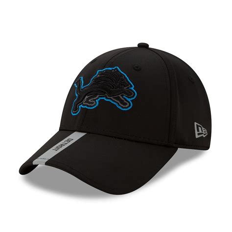 Men's New Era Black Detroit Lions 2020 NFL OTA Official 9FORTY ...