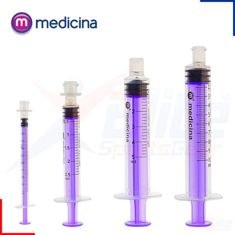 Medicina Syringes Enfit Enteral Oral Feed Reverse Luer - 1ml 2.5ml 5ml 10ml 20ml | eBay