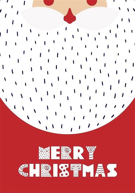 Merry Christmas Santa Beard | Merry christmas santa, Iphone background ...