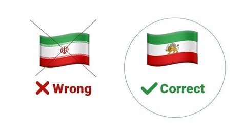 Petition · Major Tech Companies Must Replace Iran's Flag Emoji With the ...