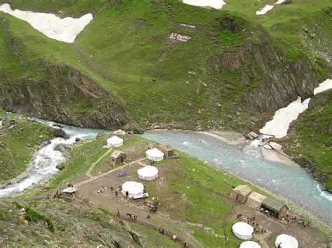 India Travel | Pictures: Triveni sangam near amarnath