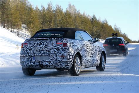 2020 VW T-Roc Convertible Is Nearly Ready For Its Debut | Carscoops