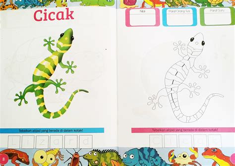 Mewarnai Gambar Cicak Kartun / Mewarnai Gambar Cicak Contoh Gambar Mewarnai - Ashley Diesendorf