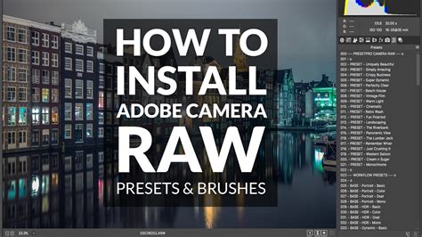 Adobe camera raw presets - ctmzaer