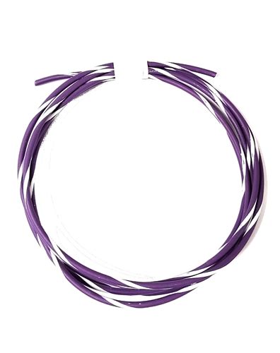 GXL 20 AWG AUTOMOTIVE WIRE PURPLE W/ WHITE STRIPE