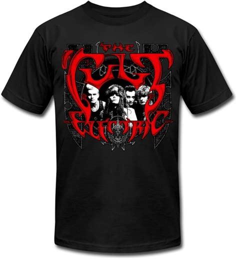 Amazon.com: The Cult Electric Album Photo Tee Black: Clothing