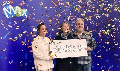 No trick! Meet a couple who won a $55-million lottery jackpot on ...