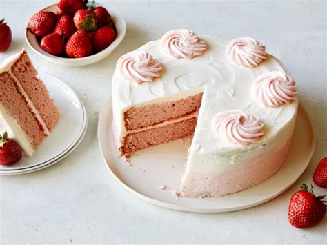 How to Make Fresh Strawberry Cake From Scratch | Strawberry Cake Recipe | Food Network Kitchen ...