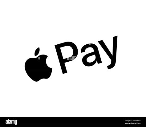 Apple Pay, rotated logo, white background Stock Photo - Alamy