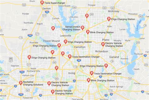 Electric Car Charging Stations Map California