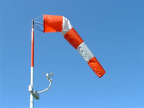 Hinged 20 Foot Windsock Pole