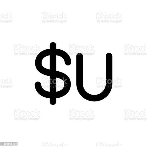 Currency Symbol Uruguayan Peso Vector Illustration Stock Illustration ...