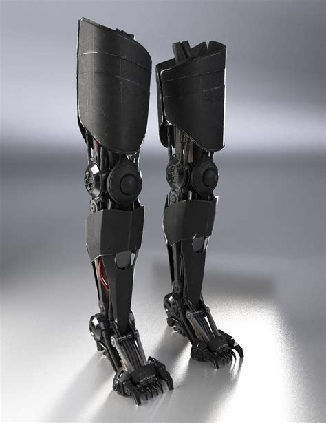 Robot legs 3D Model $19 - .max .obj .fbx .unknown - Free3D