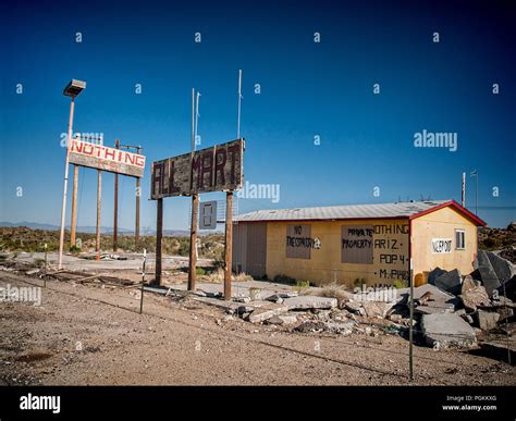 Nothing, Arizona Stock Photo - Alamy