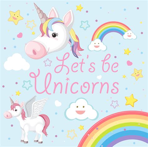 Rainbow And Unicorn Clipart Cute Unicorn Clip Art Cute Animal | Images ...