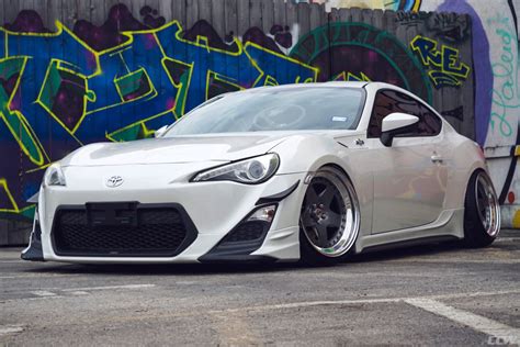 White Toyota GT86 - CCW Classic 5 Three-Piece Forged Wheels - CCW Wheels