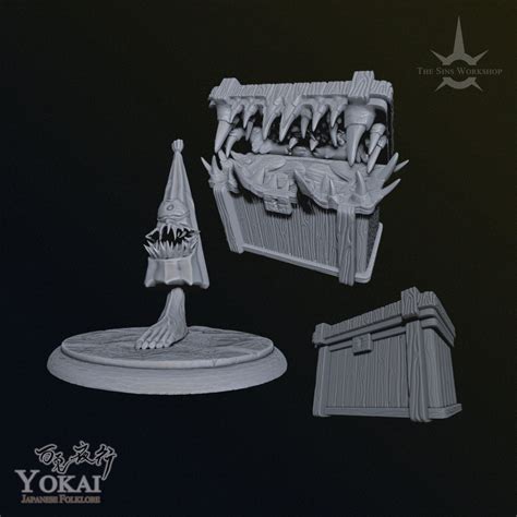 3D file Tsukumogami 🇯🇵・3D printable model to download・Cults