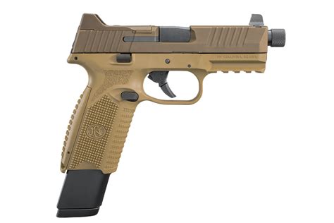 FN FN 509 Tactical 9mm Flat Dark Earth Striker-Fired Optic Ready Pistol ...