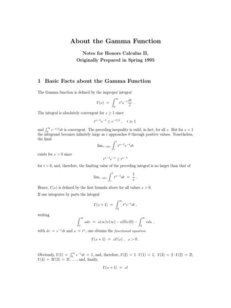 Gamma PDF | PDF | Series (Mathematics) | Integral